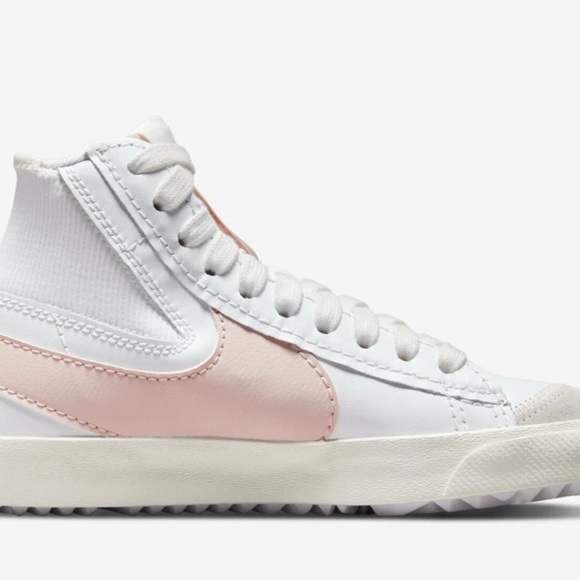 Nike W Blazer Mid 77 Jumbo  Women Casual Shoes White/Pink Oxford - Picture 8 of 15